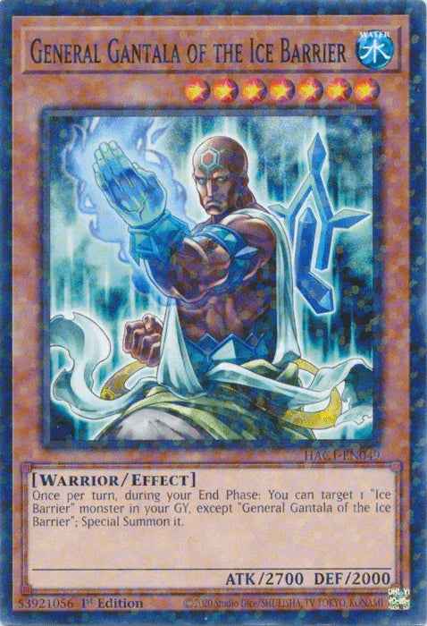 General Gantala of the Ice Barrier (Duel Terminal) [HAC1-EN049] Common
