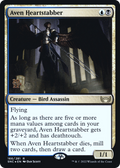 Aven Heartstabber (PRE-166) - Streets of New Capenna Promos Foil