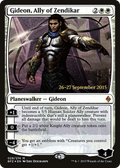 Gideon, Ally of Zendikar (PRE-29S) - Battle for Zendikar Promos Foil