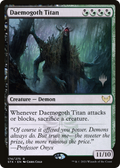 Daemogoth Titan (PPSTX-174P) - Strixhaven: School of Mages Promos Foil