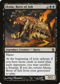 Akuta, Born of Ash (SOK-061) - Saviors of Kamigawa