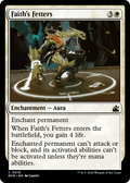 Faith's Fetters (RVR-018) - Ravnica Remastered Foil