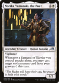 Norika Yamazaki, the Poet (NEO-031) - Kamigawa: Neon Dynasty