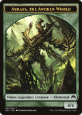 Ashaya, the Awoken World (ORI-007) - Magic Origins Tokens