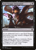 Foul-Tongue Invocation (IMA-091) - Iconic Masters