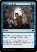 Frantic Search (CMM-096) - Commander Masters