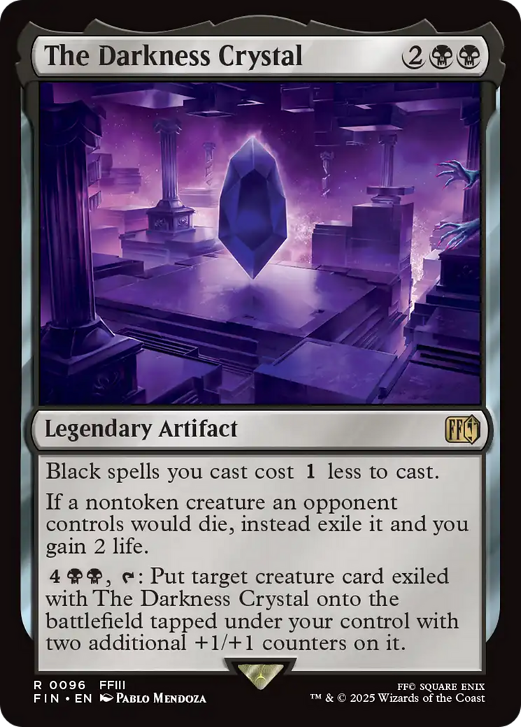 The Darkness Crystal (FIN-096) - FINAL FANTASY Foil