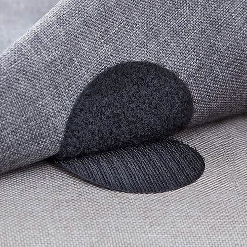 10-Pairs: Anti Curling Carpet Tape Rug Gripper Velcro