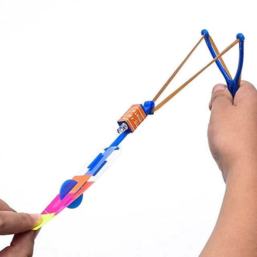 10-Piece: Amazing Led Light Arrow Rocket Helicopter Flying Toy