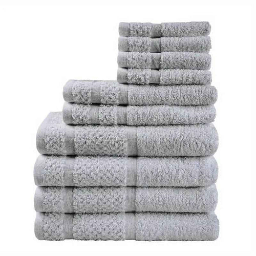 10-Piece: Towel Set with Upgraded Softness & Durability