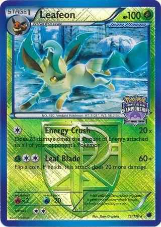 Leafeon (11/116) (States Championship Promo) [Black & White: Plasma Freeze]