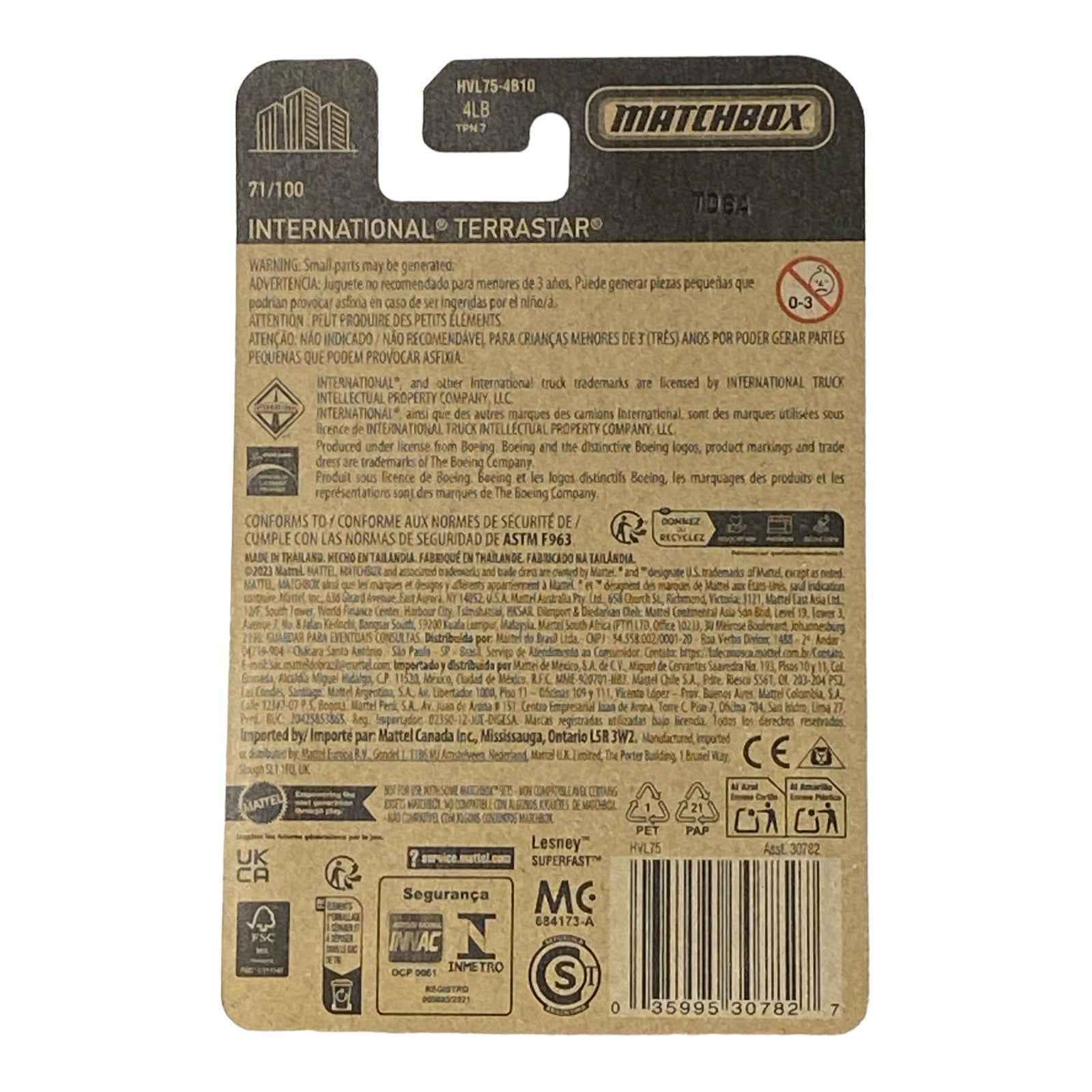 Matchbox International Terrastar | Matchbox Series 71/100