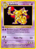 Kadabra 032/102 - Base Set Shadowless 1st Edition