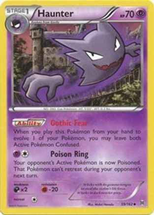 Haunter 059/162 - XY  BREAKthrough Reverse Holofoil