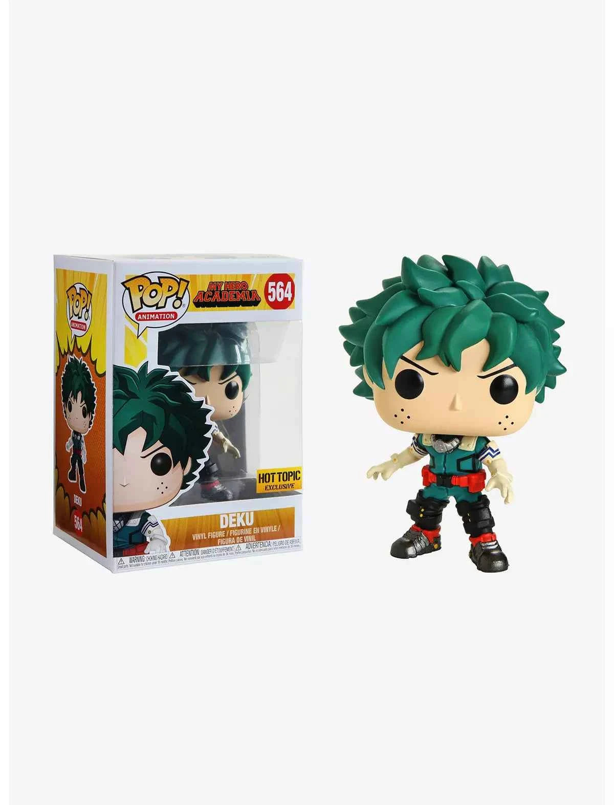 Funko My Hero Academia Pop! Animation Deku Vinyl Figure Hot Topic Exclusive