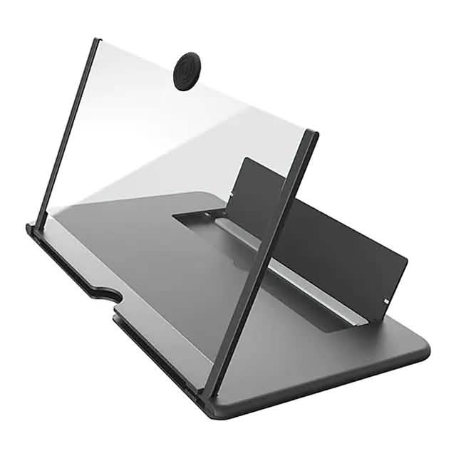 12 inch 3D Mobile Phone Screen Magnifier HD Video Amplifier with Foldable Holder