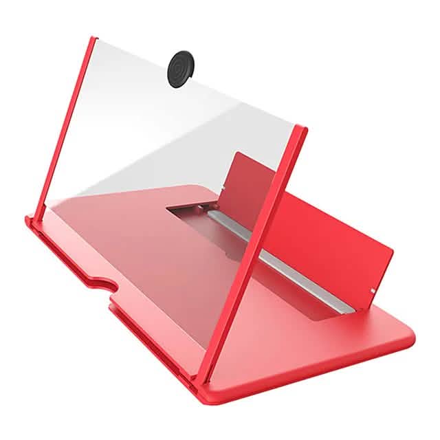 12 inch 3D Mobile Phone Screen Magnifier HD Video Amplifier with Foldable Holder