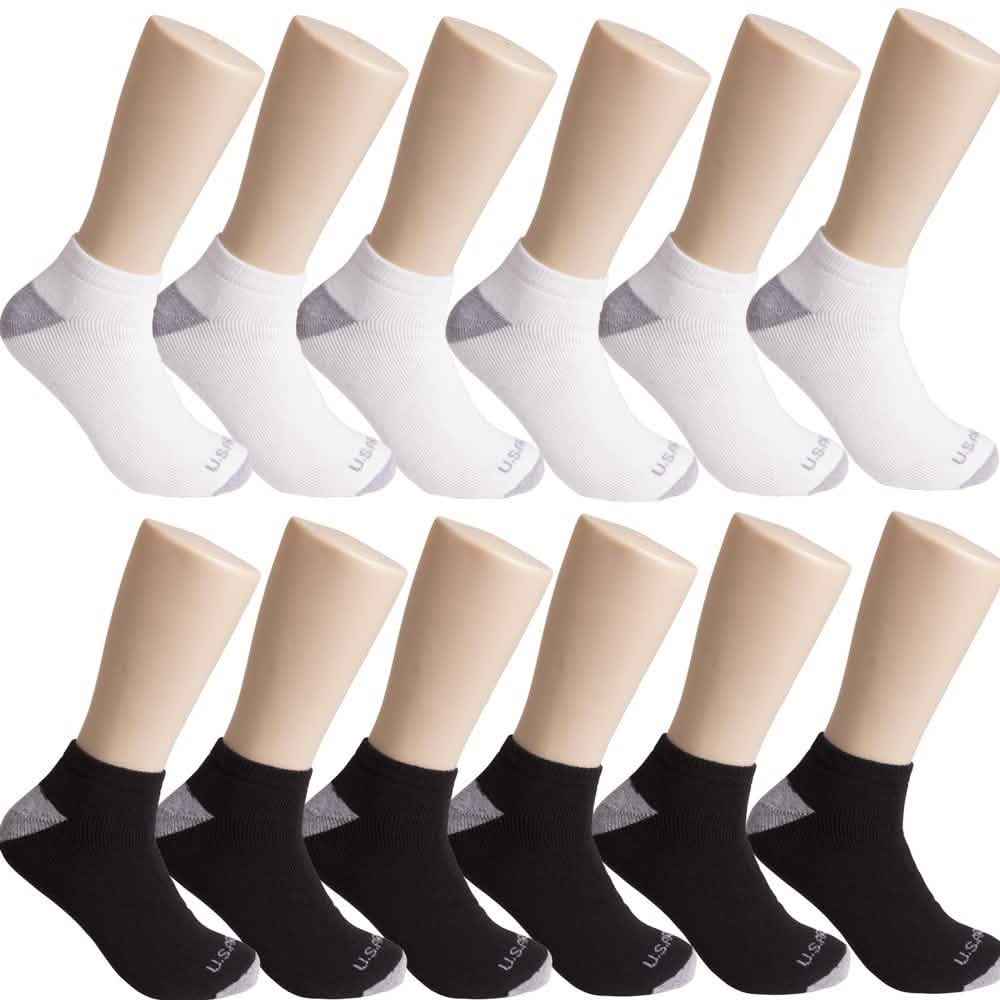 12-Pairs: U.S. ARMY Tri-Blend Socks