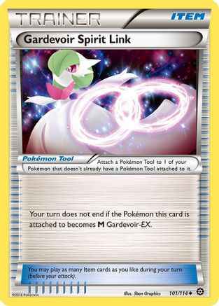 Gardevoir Spirit Link 101/114 - XY  Steam Siege