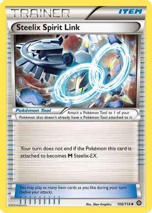 Steelix Spirit Link 106/114 - XY  Steam Siege