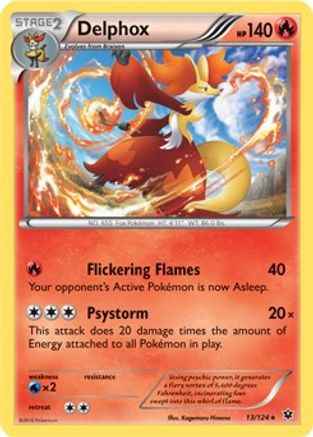 Delphox (XY Fates Collide) 013/124 - Deck Exclusives
