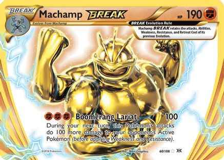 Machamp BREAK 060/108 - XY  Evolutions Holofoil