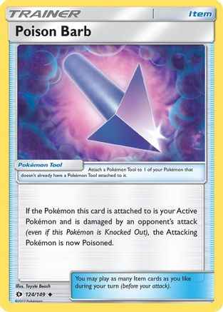Poison Barb 124/149 - SM Base Set