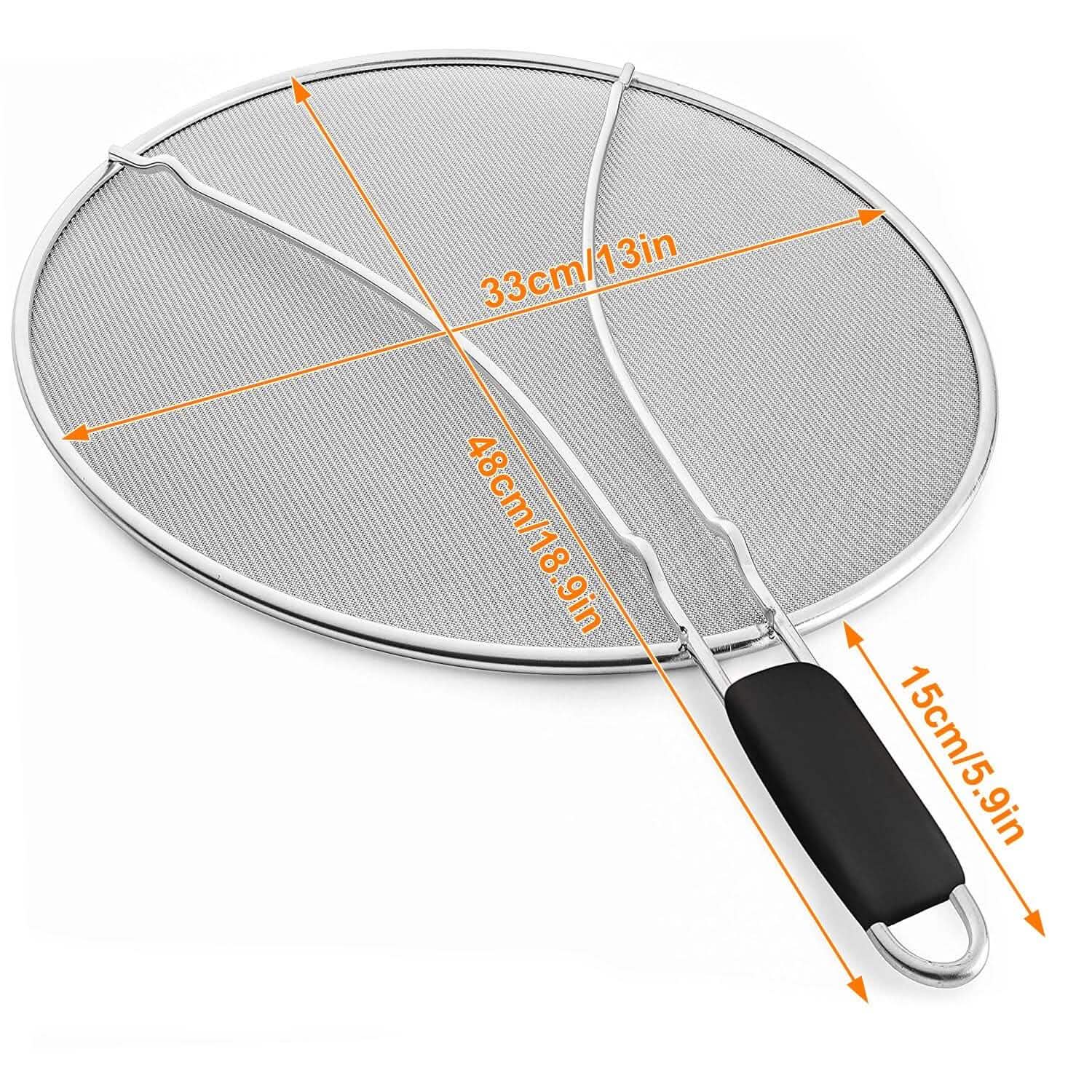 13-Inch Stainless Steel Grease Splatter Screen