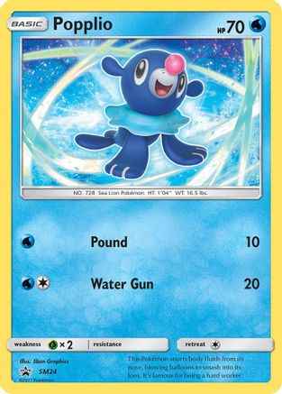 Popplio SM24/248 - SM Promos Holofoil