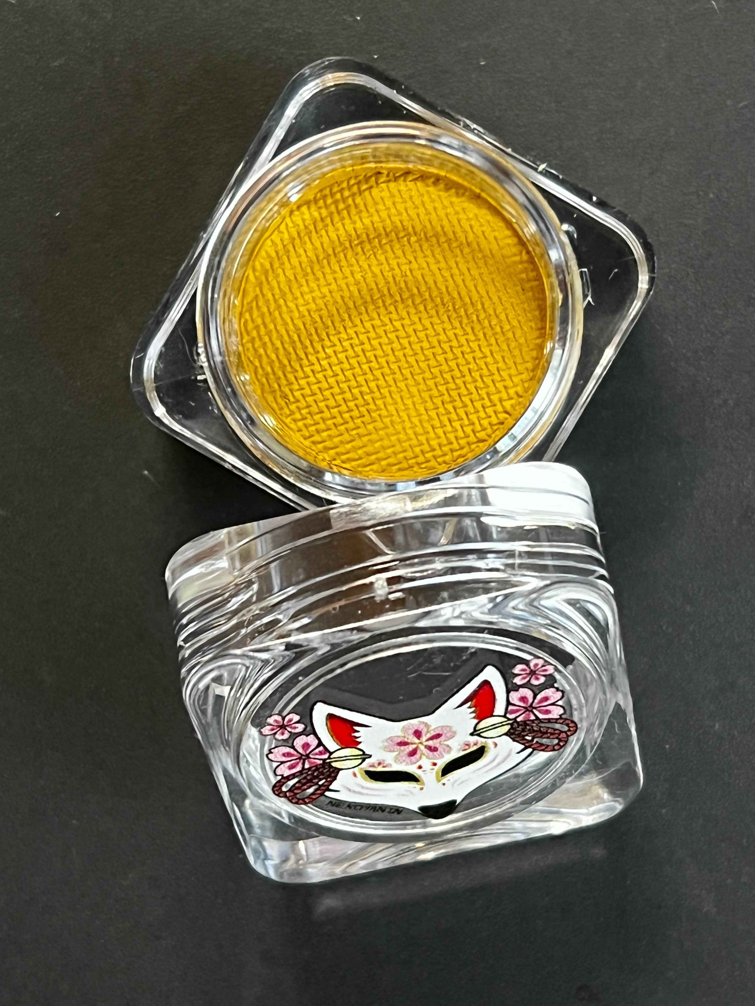 14 - Mustard (Yellow) Water Activated Graphic Liner