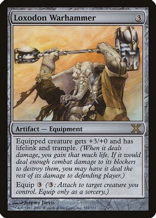 Loxodon Warhammer (10E-332) - 10th Edition