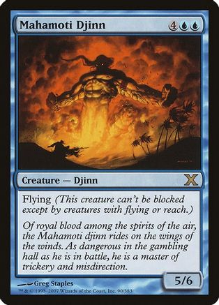 Mahamoti Djinn (10E-090) - 10th Edition