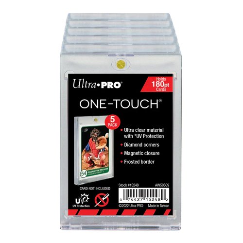 180PT UV ONE-TOUCH® Magnetic Card Holder (5 Pack)