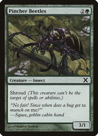 Pincher Beetles (10E-285) - 10th Edition Foil