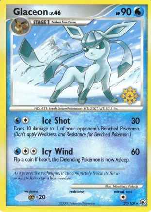 Glaceon 020/100 - Countdown Calendar Promos