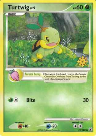 Turtwig 078/100 - Countdown Calendar Promos