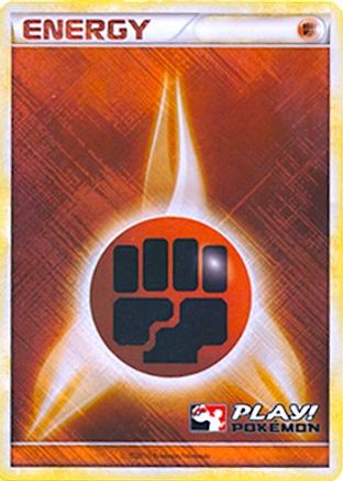 FightingEnergy (2010 Play! Pokemon)  - League & Championship Cards Holofoil