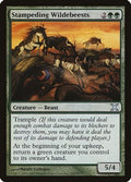 Stampeding Wildebeests (10E-300) - 10th Edition Foil