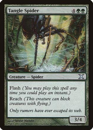 Tangle Spider (10E-303) - 10th Edition Foil