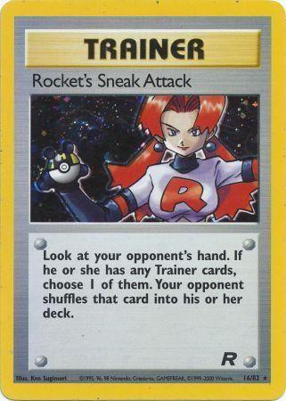 Rocket's Sneak Attack 016/null - Team Rocket Unlimited Holofoil