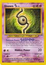 Unown [S] 087/105 - Neo Destiny Unlimited