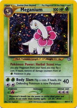 Meganium 010/null - Neo Genesis Unlimited Holofoil