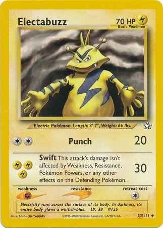 Electabuzz 033/111 - Neo Genesis Unlimited