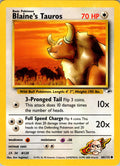 Blaine's Tauros 064/132 - Gym Heroes Unlimited