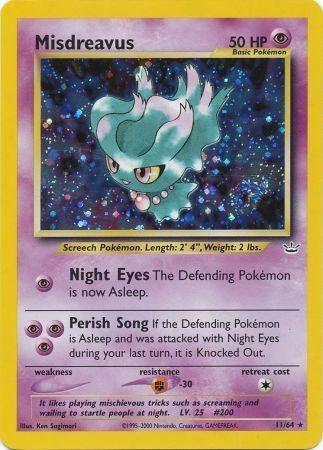 Misdreavus /null - Neo Revelation Unlimited Holofoil