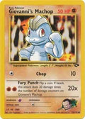 Giovanni's Machop 072/132 - Gym Challenge Unlimited