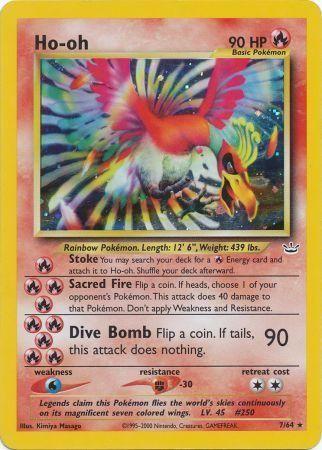 Ho-oh () /null - Neo Revelation Unlimited Holofoil