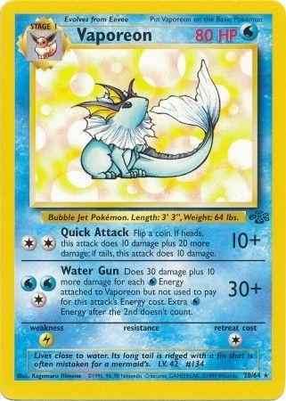 Vaporeon 028/64 - Jungle Unlimited