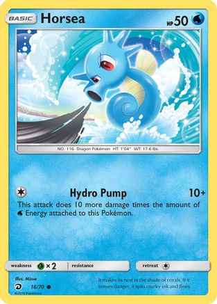 Horsea 016/70 - Dragon Majesty