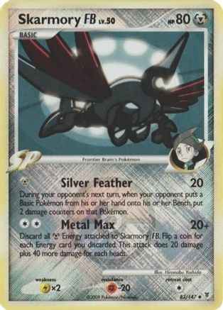 Skarmory FB (League Promo) 083/147 - League & Championship Cards Reverse Holofoil